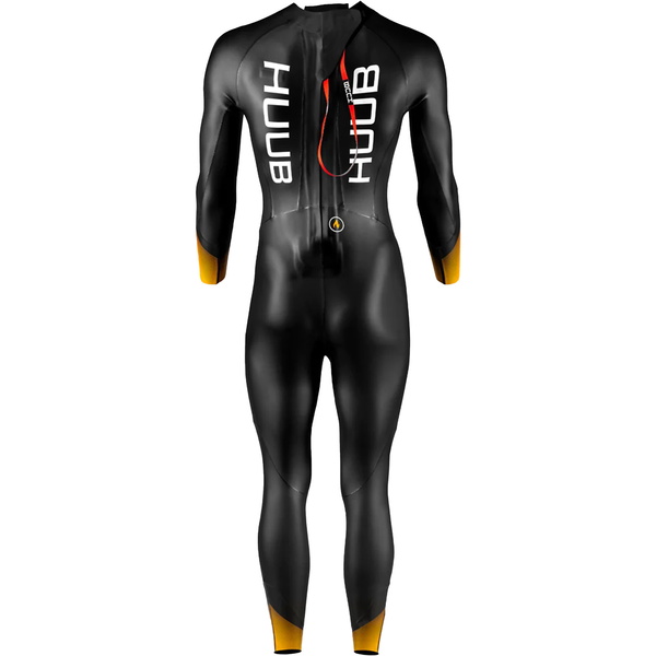 2026 Huub Mens Alta Thermal Swim Wetsuit ALTTHER35 - Black / Orange